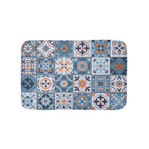 Tapete De Banheiro Azulejos marroquinos: Elegância sem costura Vintag