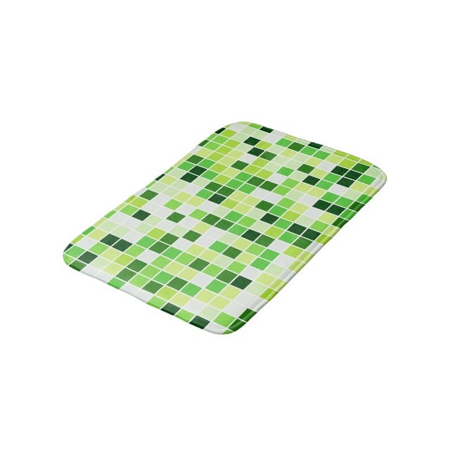 Tapete De Banheiro Azulejos piscinas, Azulejos Mosaicos Verdes, Padrã (Angulado)