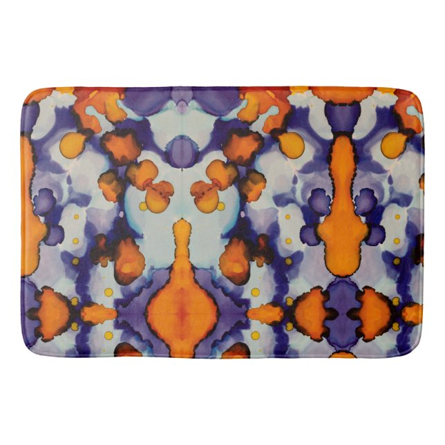 Tapete De Banheiro Azure Pumpkin (Frente)