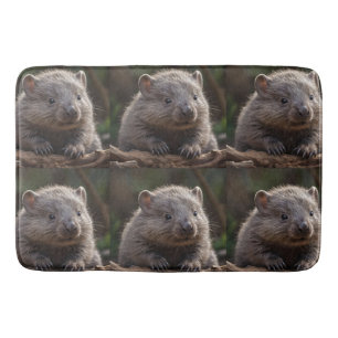 Tapete De Banheiro Baby Australian Wombat,
