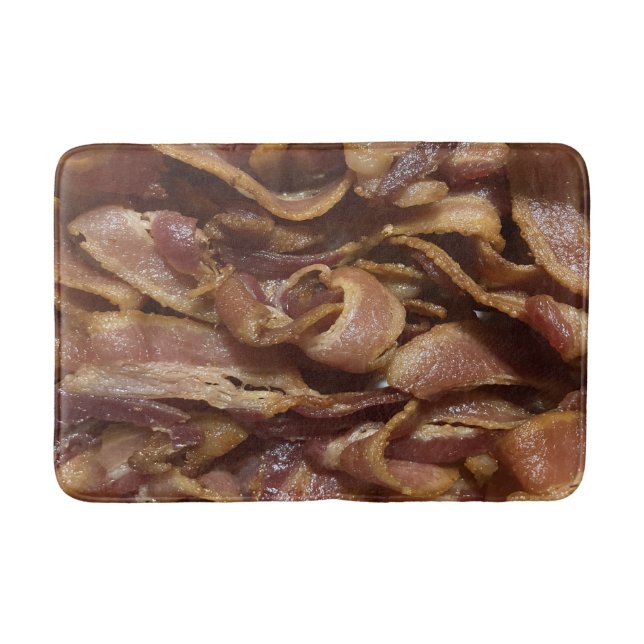 Tapete De Banheiro Bacon (Frente)