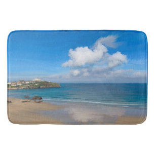 Tapete De Banheiro Baía do Newquay no Verão