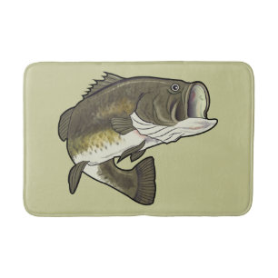Tapete De Banheiro Baixo Largemouth