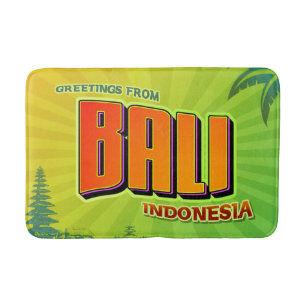 Tapete De Banheiro Bali Indonesia Bathroom Mat
