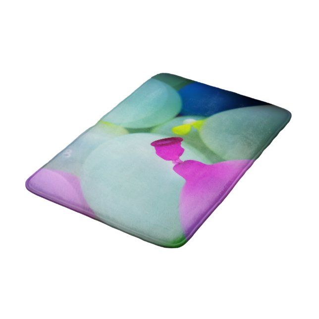 Tapete De Banheiro Balões de água (Angulado)