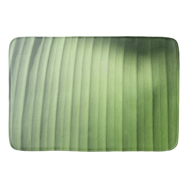 Tapete De Banheiro Banana Leaf Closeup (Frente)