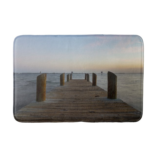 Tapete De Banheiro Banana River Dock (Frente)