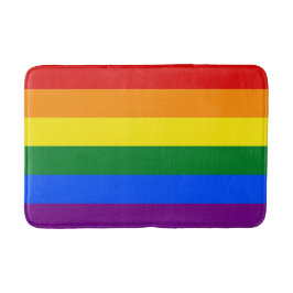 Tapete De Banheiro Bandeira Arco-Íris (LGBT)