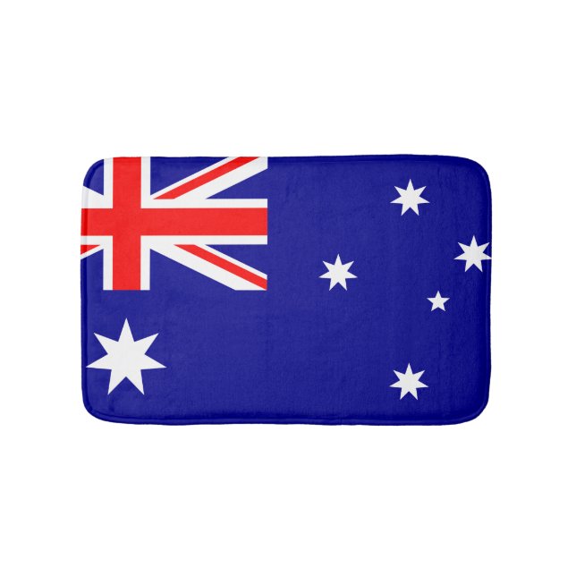 Tapete De Banheiro bandeira australiana (frente)