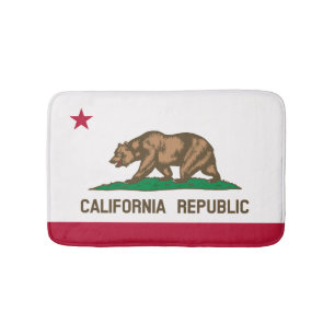 Tapete De Banheiro Bandeira californiana, bandeira do estado