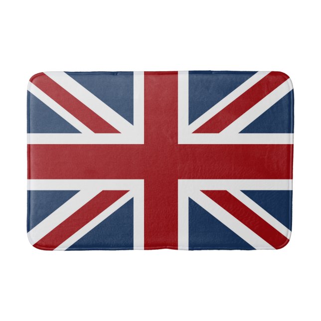 Tapete De Banheiro Bandeira clássica de Union Jack (Frente)