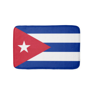 Tapete De Banheiro Bandeira cubana