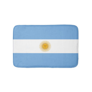 Tapete De Banheiro Bandeira da Argentina