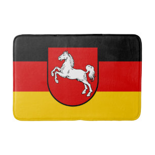 Tapete De Banheiro Bandeira da Baixa Saxónia Bath Mat