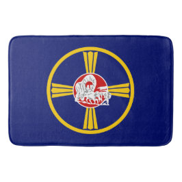 Tapete De Banheiro Bandeira da Cidade de Omaha (Nebraska)