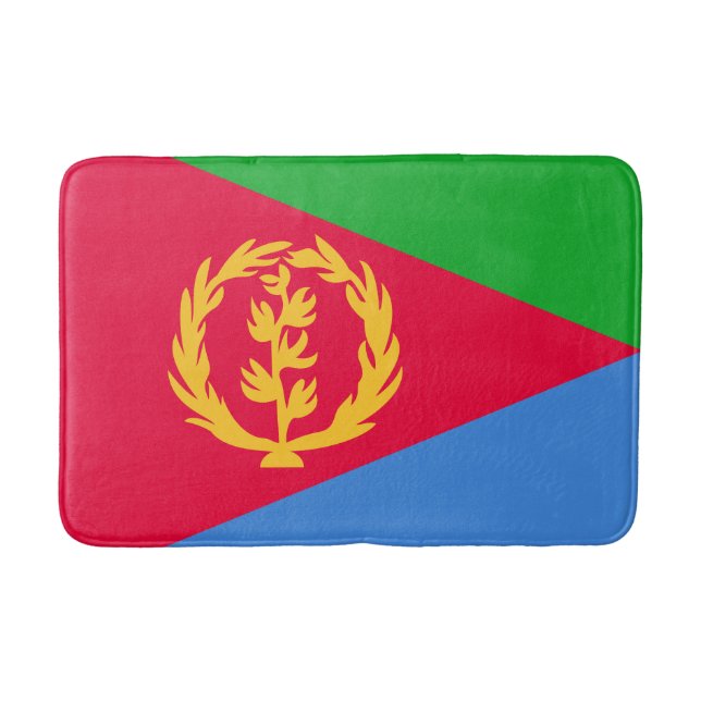 Tapete De Banheiro Bandeira da Eritreia (Frente)