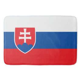 Tapete De Banheiro Bandeira da Eslováquia