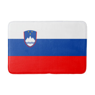 Tapete De Banheiro Bandeira da Eslovênia