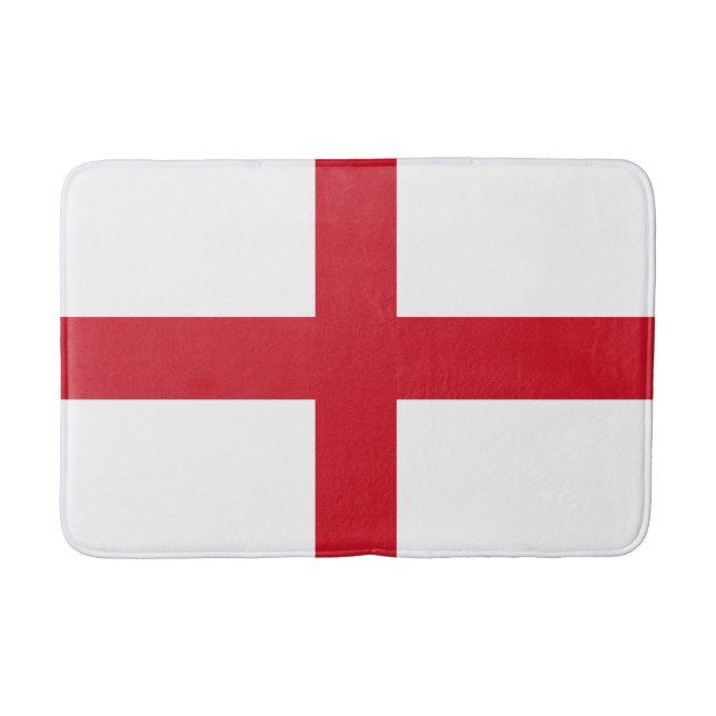 Tapete De Banheiro Bandeira da Inglaterra (Inglaterra) (Frente)
