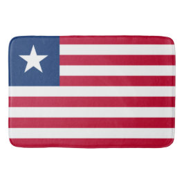 Tapete De Banheiro Bandeira da Libéria (Libéria)