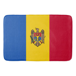Tapete De Banheiro Bandeira da Moldávia