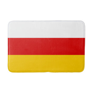 Tapete De Banheiro Bandeira da Ossétia do Sul