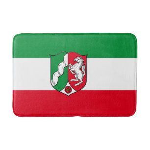 Tapete De Banheiro Bandeira da Renânia do Norte-Vestefália Bathroom M
