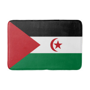Tapete De Banheiro Bandeira da República Árabe Saaraui Democrática