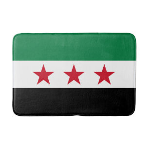 Tapete De Banheiro Bandeira da Síria