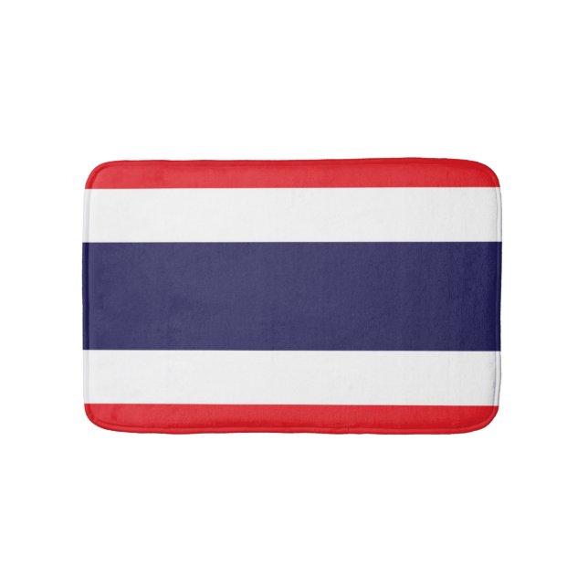 Tapete De Banheiro Bandeira da Tailândia (frente)