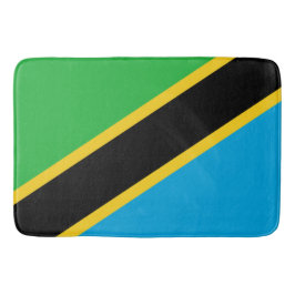 Tapete De Banheiro Bandeira da Tanzânia