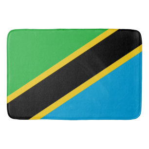 Tapete De Banheiro Bandeira da Tanzânia