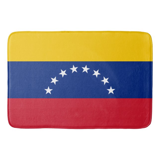 Tapete De Banheiro Bandeira da Venezuela (Frente)
