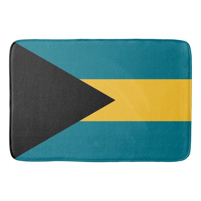 Tapete De Banheiro Bandeira das Baamas (Frente)