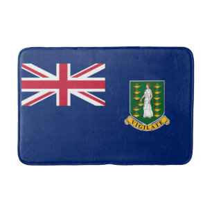 Tapete De Banheiro Bandeira das Ilhas Virgens Britânicas
