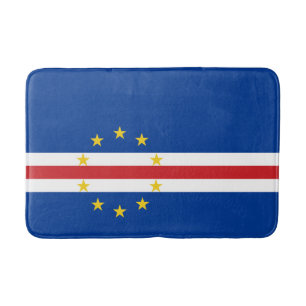 Tapete De Banheiro Bandeira de Cabo Verde