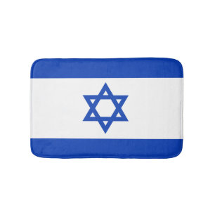 Tapete De Banheiro bandeira de Israel