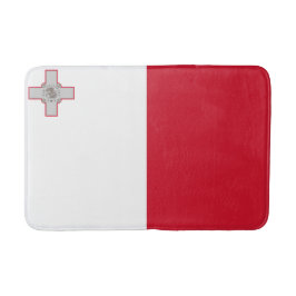 Tapete De Banheiro Bandeira de Malta