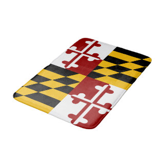 Tapete De Banheiro bandeira de Maryland