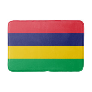 Tapete De Banheiro Bandeira de Maurícia