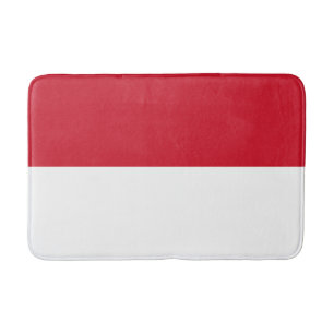 Tapete De Banheiro Bandeira de Mônaco