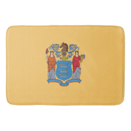 Tapete De Banheiro Bandeira de Nova Jersey