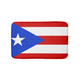 Tapete De Banheiro Bandeira de Porto Rico