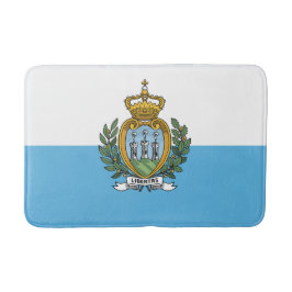 Tapete De Banheiro Bandeira de São Marino