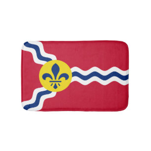Tapete De Banheiro Bandeira de St. Louis, Missouri