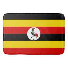 Tapete De Banheiro Bandeira de Uganda (Uganda)
