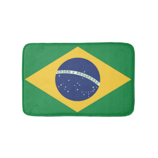Tapete De Banheiro Bandeira do Brasil