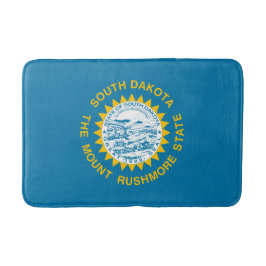 Tapete De Banheiro Bandeira do Estado da Dakota do Sul
