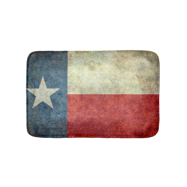 Tapete De Banheiro Bandeira do estado de Texas (frente)
