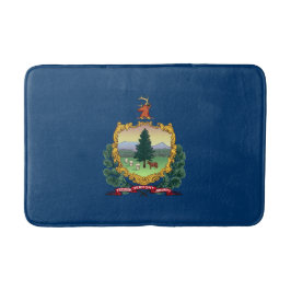 Tapete De Banheiro Bandeira do Estado de Vermont